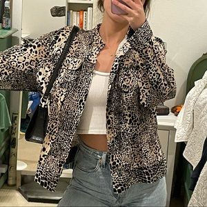 funky animal print jacket